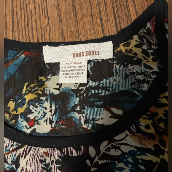 Multicolor Crop Top - Picture 2 of 3